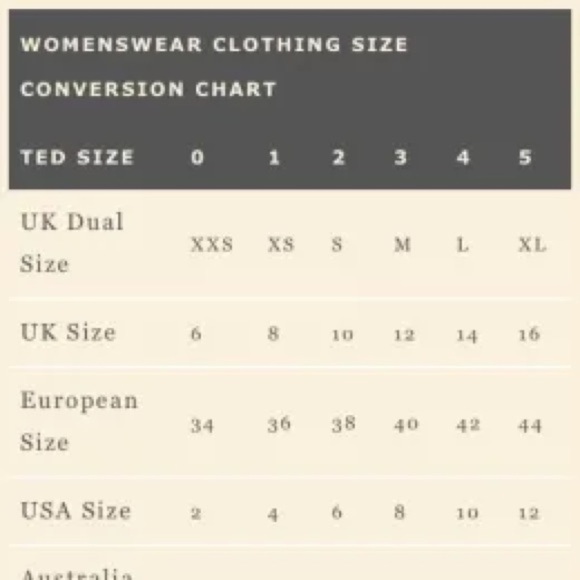 Ted Baker Sz 4 Dayian Forget Me Not Floral Feminine Pencil Skirt - Picture 13 of 13